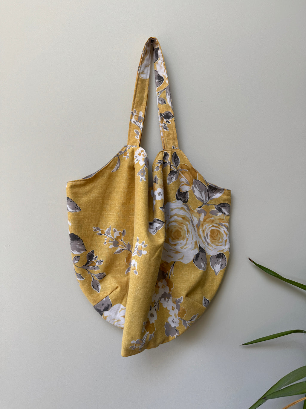 Market Tote - Mustard Floral