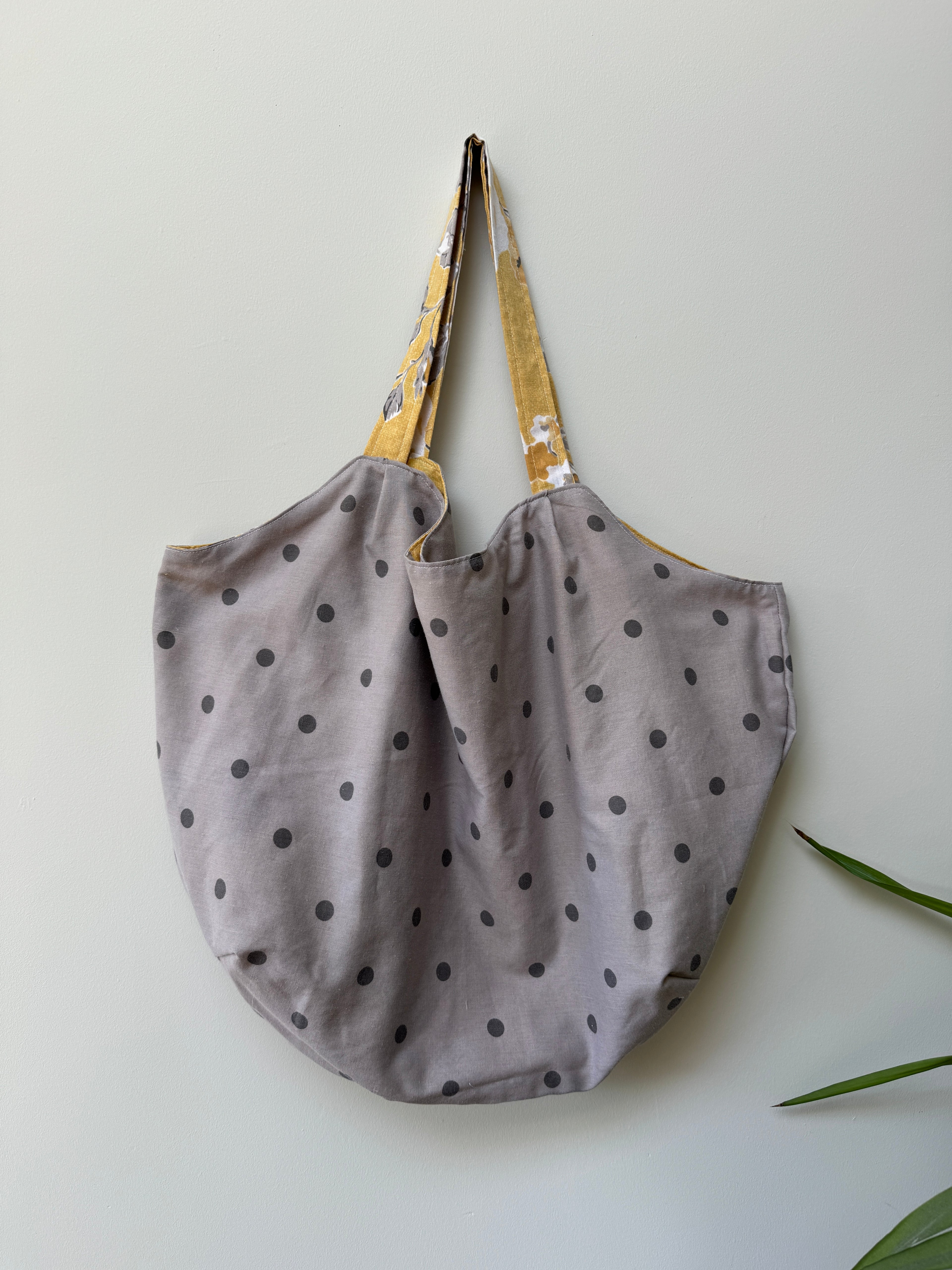 Market Tote - Mustard Floral