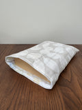 Book Sleeve - Grey Leaf