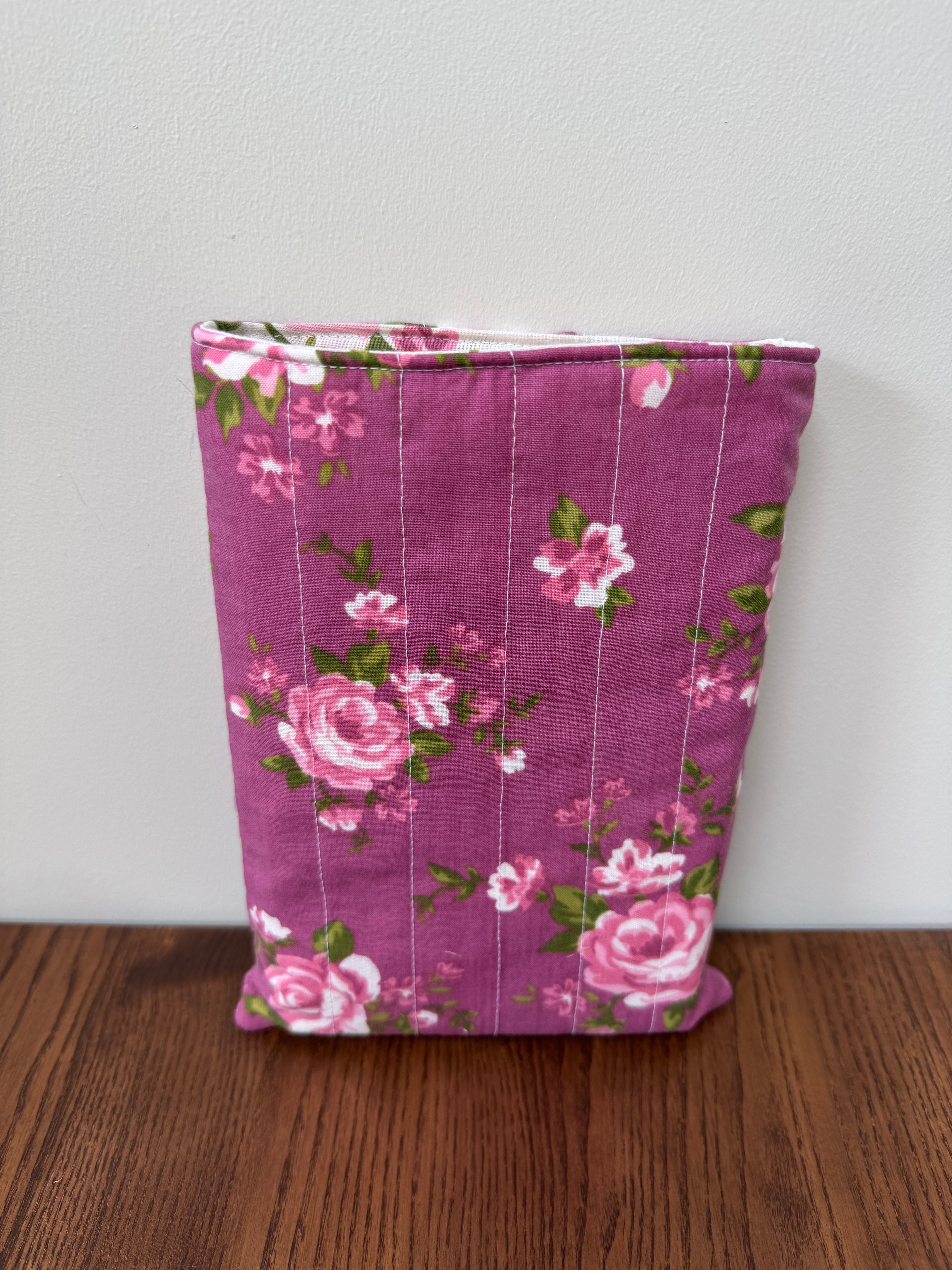 Book Sleeve - Grape Floral