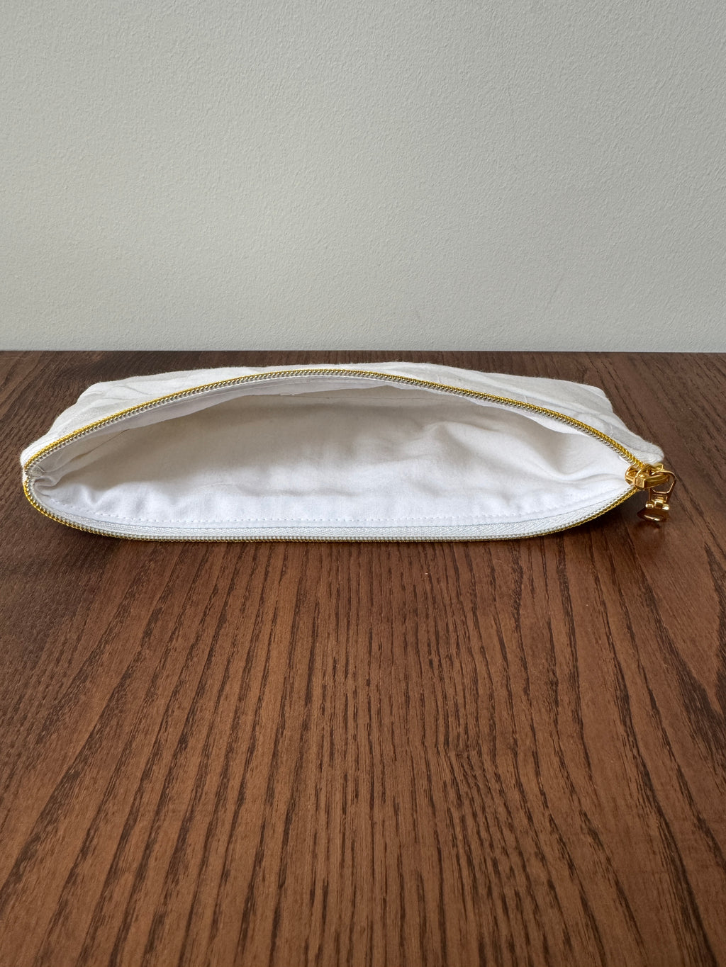 Pencil/Glasses case - Grey Leaves