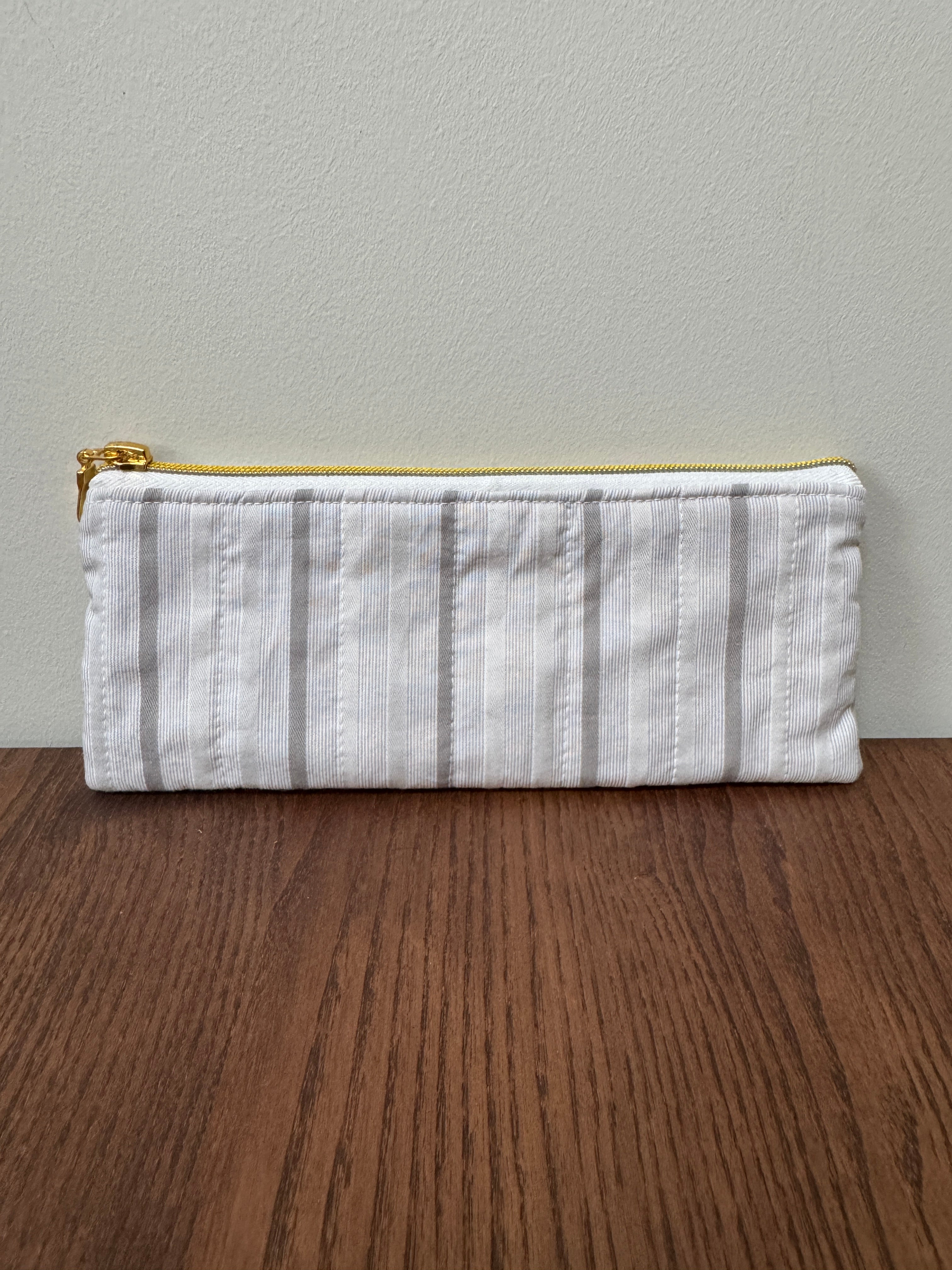 Pencil/Glasses case - Grey Stripe