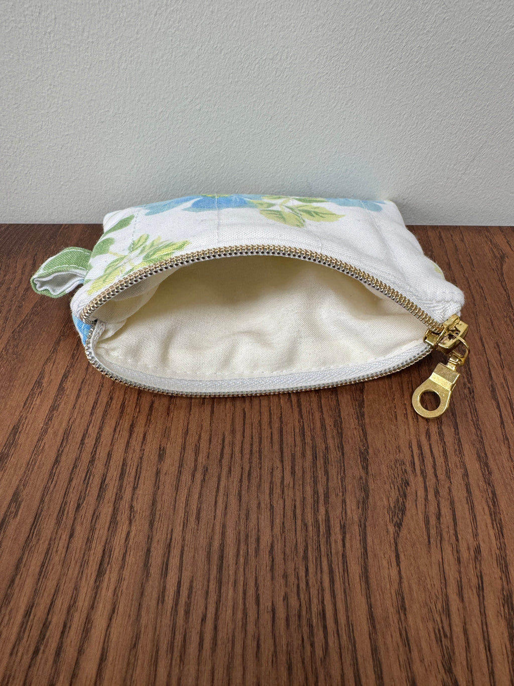 Coin Purse - Vintage Blue Floral