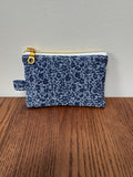 Coin Purse - Navy Florals