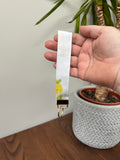 Keychain Wrislet - Vintage Yellow Floral