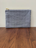 Medium Zipper Pouch - Black Gingham
