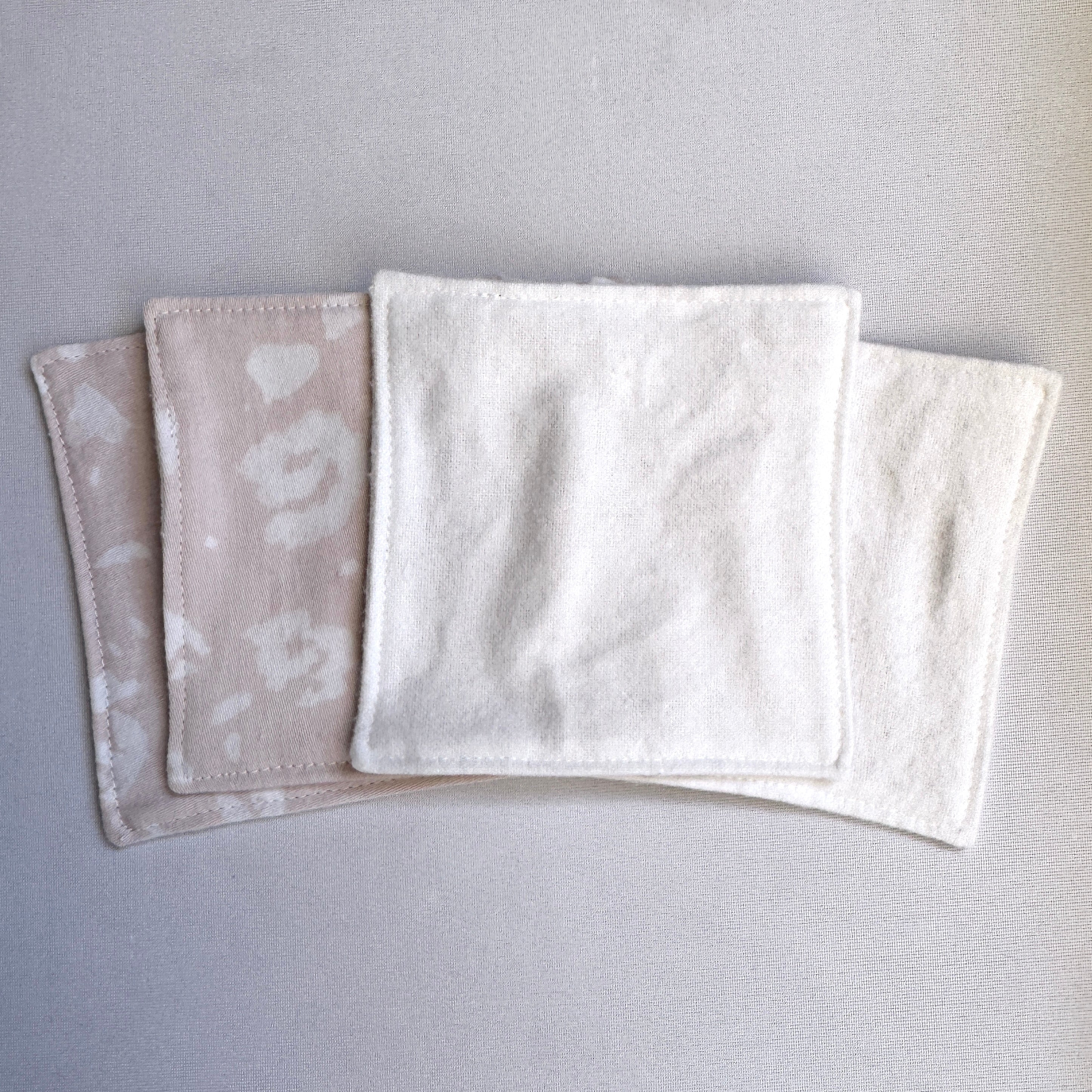 Reusable Cleansing Wipes - Blush Pink Leopard