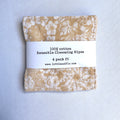 Reusable Cleansing Wipes - Mustard Floral