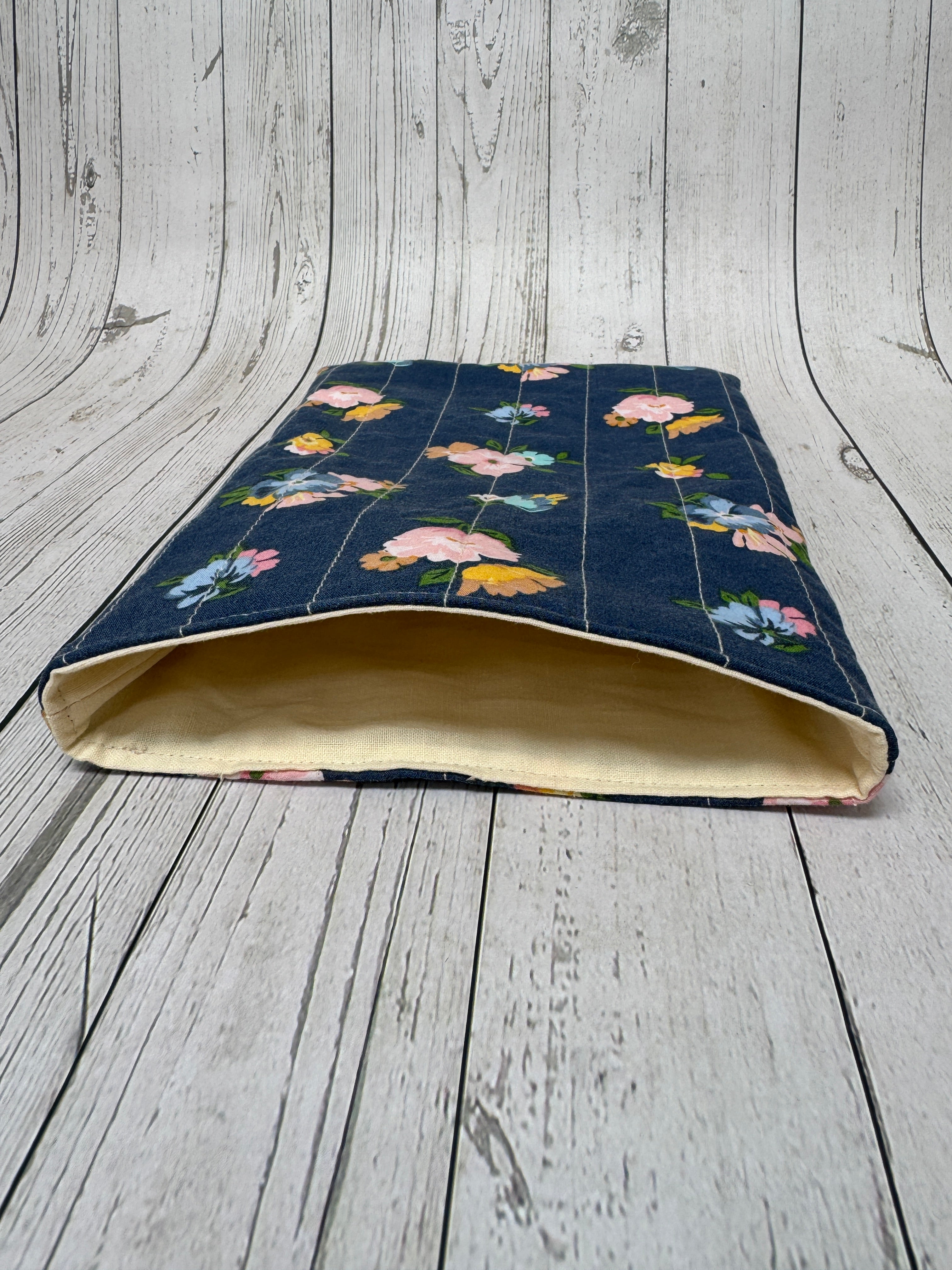 Book Sleeve - Navy Cath