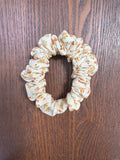 Skinny Scrunchie - Pale Yellow Ditsy Floral