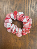 Skinny Scrunchie - Red Plaid