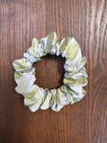 Skinny Scrunchie - Apple Green Plaid
