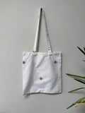 Tote Bag - Cream Dots & Bees