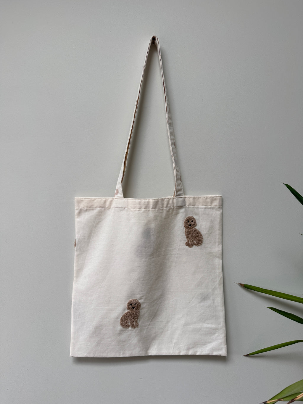 Tote Bag - Tufted Cockapoo on cream