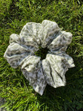 XL Scrunchie - Green Flora