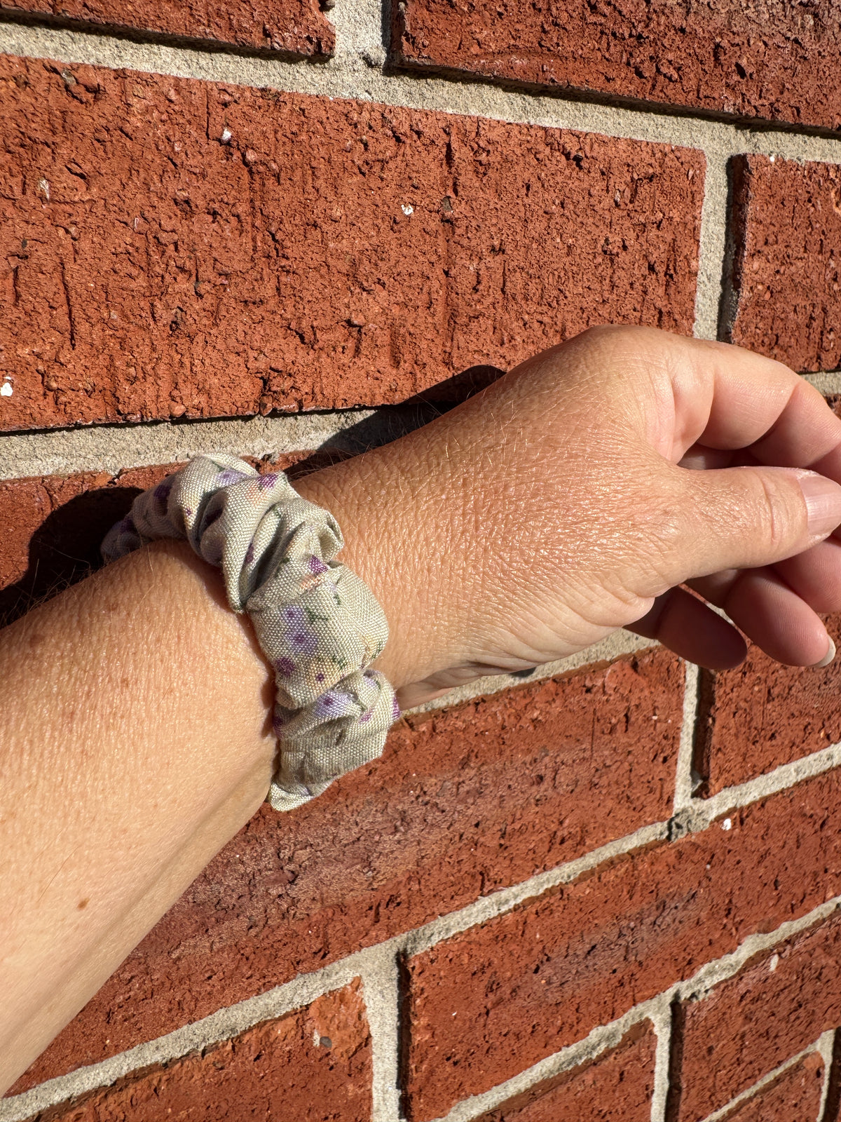Skinny Scrunchie - Sage Violet