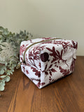Medium Boxy Zipper Pouch - Autumn Foliage