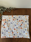 Large (iPad) Zipper Pouch - Autumnal Florals